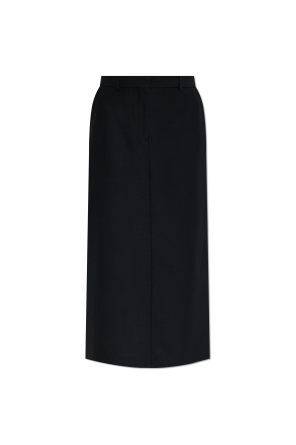 【送料&関税込】Ami Alexandre Mattiussi Midi Skirt Ami Paris skirts for Women | SSENSE